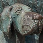 Hund von Wilhelms von Oranien Statue